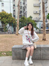CAMILA KSENIA老爹鞋女鞋2025新款春夏爆款網(wǎng)鞋透氣網(wǎng)面運動鞋 白色 37 曬單實拍圖