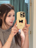 梓諾 適用蘋(píng)果15/pro/max手機(jī)殼 iPhone15plus全包防摔新款卡通ins風(fēng)高級(jí)感泡芙硅膠軟殼潑墨貓咪女 【古董白】潑墨貓咪白-贈(zèng)膜+指環(huán) 蘋(píng)果15Plus 曬單實(shí)拍圖