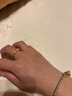 周大福 愛心蝴蝶結(jié)活口黃金戒指女(工費(fèi)160)約3.35g EOF100 曬單實(shí)拍圖