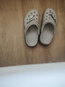 【crocs制造商】男女防滑版洞洞鞋 厚底時(shí)尚涼拖鞋 沙灘鞋 花園鞋 鉛白灰 40 曬單實(shí)拍圖