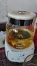 蘇泊爾（SUPOR）養(yǎng)生壺 燒水壺1L迷你養(yǎng)生杯 全玻璃 煮茶器 恒溫壺 家用煮茶熱水壺保溫全玻璃SW-10Y05Q 曬單實拍圖