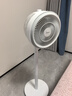 美的（Midea）【暴風(fēng)循環(huán)】空氣循環(huán)扇大風(fēng)量搖頭電風(fēng)扇家用臺(tái)式落地扇輕音臥室節(jié)能小風(fēng)扇柔風(fēng)輕羽扇 FGA24TQ 曬單實(shí)拍圖