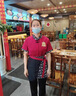 森問中式餐飲服務(wù)員工作服短袖定制logo餐廳茶樓火鍋店農(nóng)家樂工裝印字 【女士*配頭巾和圍裙】- 紅色 XL 曬單實(shí)拍圖