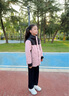 波司登（BOSIDENG）2025新款三合一羽絨服男女兒童一手長(zhǎng)5A抗菌絨保暖外套T250131340 櫻粉色1870 140 /64 約 130-140cm 30kg 曬單實(shí)拍圖