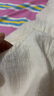 茵曼萊賽爾法式度假風(fēng)連衣裙夏季女裝泡泡袖收腰遮胯長裙 杏色 M 曬單實拍圖