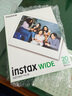 拍立得廣州現(xiàn)貨拍立得寬幅白邊相紙instax210 WIDE300相機大白邊膠片底 5寸寬幅白邊相紙 20張 曬單實拍圖