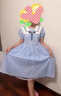 G.DUCKKIDS女童裙子夏天2025新款女孩洋氣學(xué)院風(fēng)薄款大童夏季純棉12歲連衣裙 藍(lán)色網(wǎng)紗裙 175 曬單實(shí)拍圖