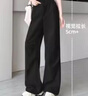回力工裝褲女2025新款夏季設(shè)計感超火慵懶感傘兵褲學(xué)生運動休閑直筒褲 曬單實拍圖