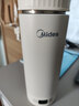 美的（Midea）電熱水杯加熱水壺保溫?zé)?350ml迷你便攜式旅行出差 國(guó)補(bǔ)智能恒溫 316L不銹鋼無(wú)異味MK-DB35X22 曬單實(shí)拍圖