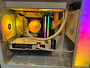 微星（MSI）全家桶臺式主機銳龍AMD R7 9800X3D/RTX 5090 360水冷純白海景房電腦主機設計師電競游戲組裝整機 配置二：R7 9800X3D/5070Ti白魔龍 白色RGB燈條/2 曬單實(shí)拍圖