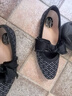 斯凱奇（Skechers）女鞋小香風(fēng)淺口單鞋百搭復(fù)古通勤鞋一腳蹬尖頭平底鞋158676 曬單實(shí)拍圖