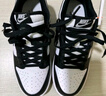 耐克（NIKE）官方DUNK LOW男運(yùn)動(dòng)鞋復(fù)古板鞋低幫熊貓配色DD1391 100白色/黑/白色 41 曬單實(shí)拍圖