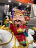 歐萊家財(cái)神爺擺件馬到成功開(kāi)業(yè)大吉擺件公司店鋪前臺(tái)辦公室招財(cái)裝飾品 (京送)HT騎馬財(cái)神爺高30CM-禮盒 曬單實(shí)拍圖