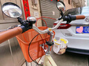京東京造 CT300城市自行車(chē)7速成人學(xué)生男女士通勤單車(chē)奶油黃 曬單實(shí)拍圖