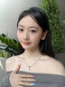 迪后（Dirholl）強光珍珠海藍寶項鏈女鎖骨鏈輕奢年輕生日情人節(jié)禮物送女友老婆 強光珍珠項鏈【順豐極速達】 曬單實拍圖