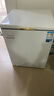 美的（Midea）天成冰柜 146升家用小型冷柜減霜80%超低溫零下-40度電子溫控速凍轉(zhuǎn)冷藏冷凍臥式冰箱BD/BC-146EMR 曬單實拍圖
