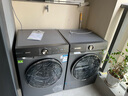 博世（BOSCH）6系活氧10KG洗烘套裝滾筒洗衣機烘干機 智能投放 云朵白衣物護(hù)理中心254D80W+254DS0W 曬單實拍圖