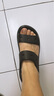 crocs卡駱馳經(jīng)典泡芙?jīng)鲂瑋207670 黑色-001 37/38(230mm)  曬單實拍圖