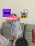 MARC&JANIE馬克珍妮童裝兒童夏裝女童海軍條紋連衣裙兒童裙子550505 曬單實(shí)拍圖