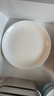 無印良品（MUJI）骨瓷 碟  餐具 家用 口徑200mm*高24mm 曬單實拍圖