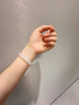 普陀山白月光玉手鐲女寬玉鐲冰種玉髓鐲子七夕禮物送女友老婆紀(jì)念日 曬單實拍圖
