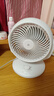 京東京造 [小云朵」空氣循環(huán)扇 廣角搖頭電風(fēng)扇 家用節(jié)能桌面/臺(tái)式小風(fēng)扇 輕音大風(fēng)量 四季循環(huán)  白色款 曬單實(shí)拍圖