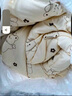 無印良品超柔抗菌纖維被子春秋被芯四季被宿舍單人被4斤150*200cm小熊院長 曬單實拍圖