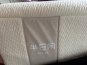 半日閑 空氣啵啵柔軟包裹1.8獨立袋裝彈簧床墊席夢(mèng)思雙人主臥護脊 曬單實(shí)拍圖