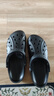 卡駱馳crocs洞洞鞋貝雅男鞋女鞋輕便耐磨一腳蹬拖鞋休閑鞋|10126 黑色-001 44 (280mm) 曬單實拍圖