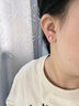 巷南999純銀養耳洞耳釘小眾耳環(huán)2025新款爆款女睡覺(jué)不用摘耳骨釘耳飾 999純銀方塊耳釘一對+耳棒一對 曬單實(shí)拍圖