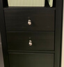 宜家（IKEA）KALLAX卡萊克抽屜柜配件家用雜物收納儲(chǔ)物柜家用 插件帶2個(gè)抽屜黑褐色33x33 厘米 曬單實(shí)拍圖