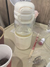 恩爾美（nRMEi）玻璃杯孕產(chǎn)婦躺著喝水女士高顏值夏季泡茶高硼硅防摔耐熱吸管杯子 曬單實(shí)拍圖