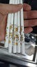 友來(lái)福中式簡(jiǎn)約筷子防滑耐高溫易清洗陶瓷家用筷子5雙裝 曬單實(shí)拍圖
