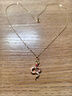 中國黃金（CHINA GOLD）蛇年本命年黃金項(xiàng)鏈女足金生肖蛇吊墜七夕情人節(jié)禮物送女朋友老婆 足金吞金靈蛇吊墜+k金鏈【摯愛禮盒】 曬單實(shí)拍圖