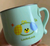 樂(lè)扣樂(lè)扣兒童水杯家用敞口杯寶寶喝奶杯2歲幼兒園吸管杯3歲牛奶杯多用杯子 曬單實(shí)拍圖