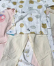 舒貝怡兒童睡衣純棉寶寶內(nèi)衣套裝新春款家居服嬰兒衣服秋衣秋褲黃110CM 曬單實(shí)拍圖