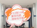 柏格美夏季空調(diào)擋風(fēng)門簾防冷氣隔斷簾廚房油煙遮擋簾透明掛簾免打孔家用 【雙側(cè)磁吸】全透明*EVA環(huán)保材質(zhì) 門寬140-160】簾寬2m*260+2.0桿 曬單實(shí)拍圖