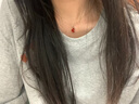蔻詩哲 COASZE禮物紅瑪瑙葫蘆項鏈女 彩金玫瑰金款鑲鉆 福祿款送老婆 紅瑪瑙-大版+長約45cm 曬單實拍圖