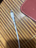 綠聯(lián) MFi認(rèn)證不彈窗蘋果充電線Type-C數(shù)據(jù)線PD20W快充to Lightning 適用iPhone14Pro/13/12/11手機(jī) PD快充線-【云朵白】-1米 曬單實(shí)拍圖