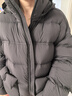 波司登（BOSIDENG）【斷碼清倉】反季泡芙羽絨服女短款脫卸帽新國標(biāo)商場同款運(yùn)動外套 【店長推薦】幻夜黑-自然光8633 M 165/88A 曬單實(shí)拍圖