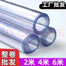 君琉軟玻璃桌墊透明pvc餐桌布整卷水晶板可自由裁剪軟膜桌面保護墊塑 母嬰級無味透明1.0mm 0.6米寬*2米長 曬單實拍圖