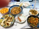 川島屋（KAWASIMAYA）川島屋日式拉面碗家用復(fù)古斗笠碗高級(jí)感陶瓷大碗湯碗泡面碗面條碗 9英寸斗笠碗(臘月) 曬單實(shí)拍圖