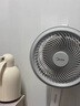 美的（Midea）【暴風(fēng)循環(huán)】空氣循環(huán)扇大風(fēng)量搖頭電風(fēng)扇家用臺(tái)式落地扇輕音臥室節(jié)能小風(fēng)扇柔風(fēng)輕羽扇 FGA24TQ 曬單實(shí)拍圖