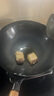 京嚴(yán)鐵鍋章丘炒鍋無(wú)涂層炒菜不粘鍋家用老式圓底精鐵鍋具燃?xì)庠顚Ｓ?適用【3-5人】帶蓋+鏟 32cm 【已開(kāi)鍋 物理不粘 輕松爆炒】 曬單實(shí)拍圖