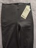 lululemon丨Smooth Fit 女士松緊腰高腰中長(zhǎng)褲 LW6CSIS 夜幕黑 S /6 曬單實(shí)拍圖