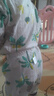 舒貝怡兒童內(nèi)衣套裝純棉寶寶睡衣褲嬰兒衣服夏季空調(diào)服秋衣秋褲綠80CM 曬單實(shí)拍圖