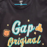 GAP男女裝2025夏季新款純棉小熊印花logo短袖T恤親子裝上衣729181 黑色 M (170/92A) 亞洲尺碼 曬單實(shí)拍圖