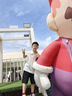 THINKPIRE男童套裝夏季衣服兒童短袖帥氣童裝男孩無袖背心運動休閑兩件套 7329-白色 140 碼建議身高130CM 曬單實拍圖