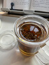富光玻璃杯茶杯男女辦公帶把花茶杯茶水分離過(guò)濾泡茶杯子家用水杯 透明色-玻璃把手+自帶內膽400ml 曬單實(shí)拍圖