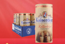 KAISERDOM【官方正品】德國(guó)原瓶進(jìn)口凱撒啤酒凱撒頓姆原漿小麥黃啤黑啤精釀 【凱撒白啤1L大罐裝】 1L 12罐 曬單實(shí)拍圖